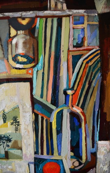 Imagen adicional 4: Moderno Naturaleza muerta Pintura "Recuerdos en una maleta", pintor Mariya Drozdova óleo lienzo 