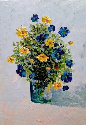 A bouquet of wild flowers