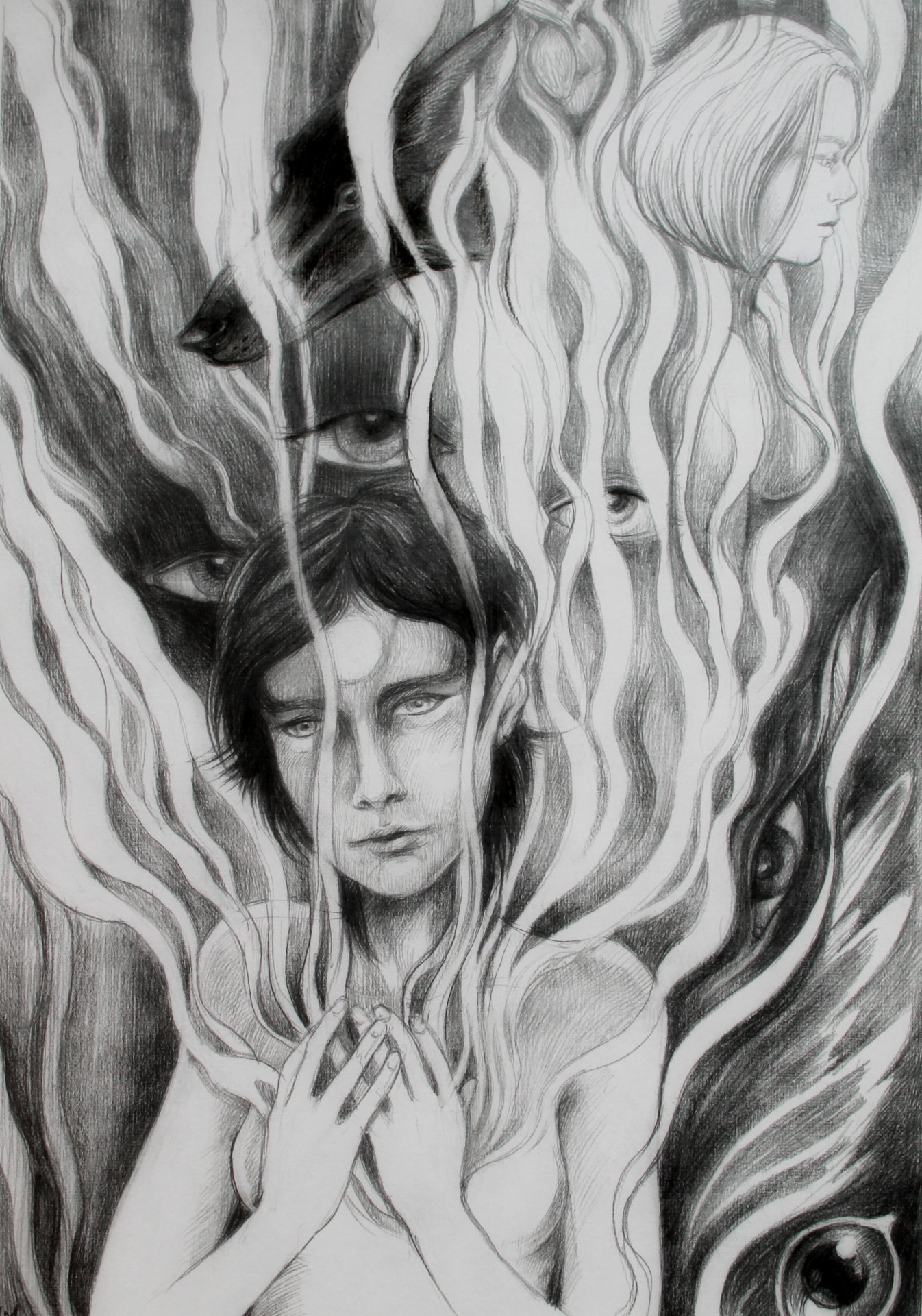 Loosened Drawing - Cabal85 - Jose Art Gallery