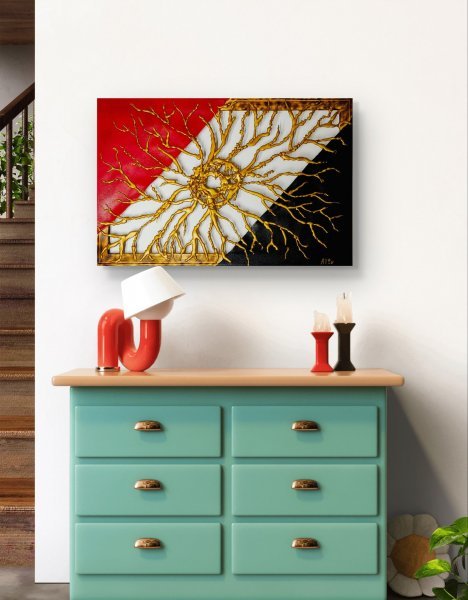 Додаткове зображення 3: Абстракція Символічний Скульптура "Серце всесвіту", скульптор Жанна Кравцова Змішана техніка 