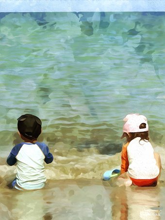 Сліди дитинства: гра і море