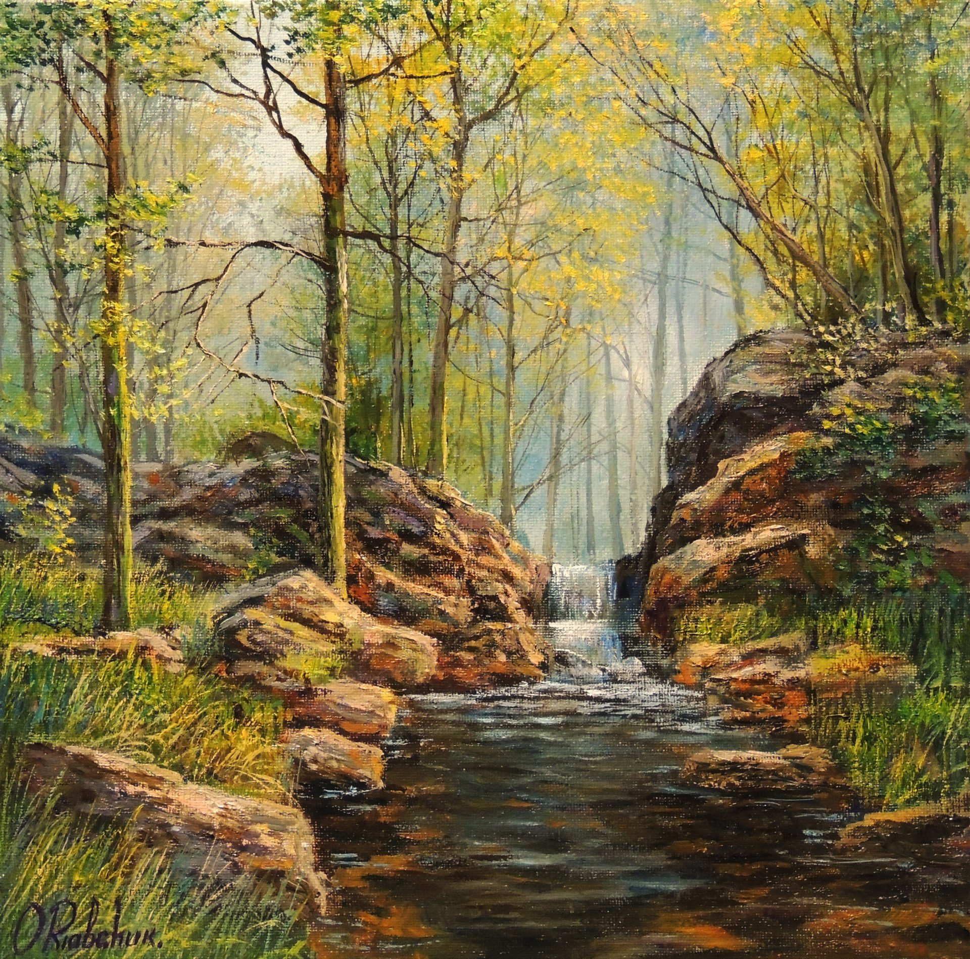 landscape-painting-forest-