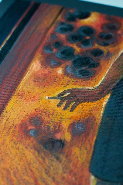 Immagine aggiuntiva 1: Surrealismo Mitologico Grafica "Bene, ciao", illustratore Herobora Myhaylivna Zdraste pastello carta 