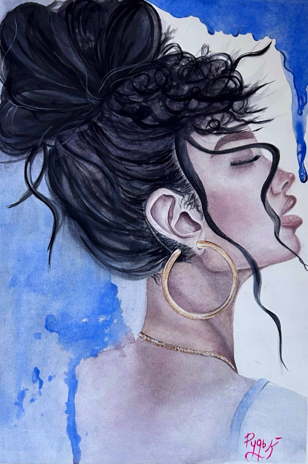 Dreamer Painting By Kateryna Rud Jose Art Gallery