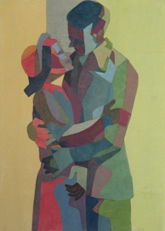 Intimate Couple and Colors