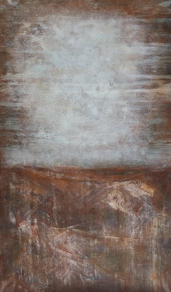 Painting "Картина Неземной горизонт" by painter Anastasia Kozak acrylic canvas at Jose Art Gallery
