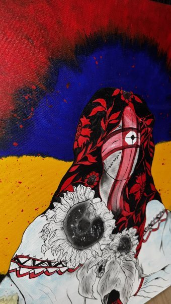 Живопис "Українська лялька", живописець Snizhana Manko акрил холст в Jose Art Gallery