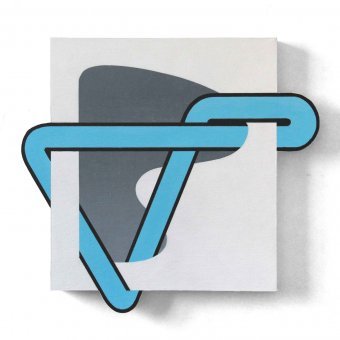 Pintura "RBFG-25", pintor Martin Singer acrílico madera en Jose Art Gallery