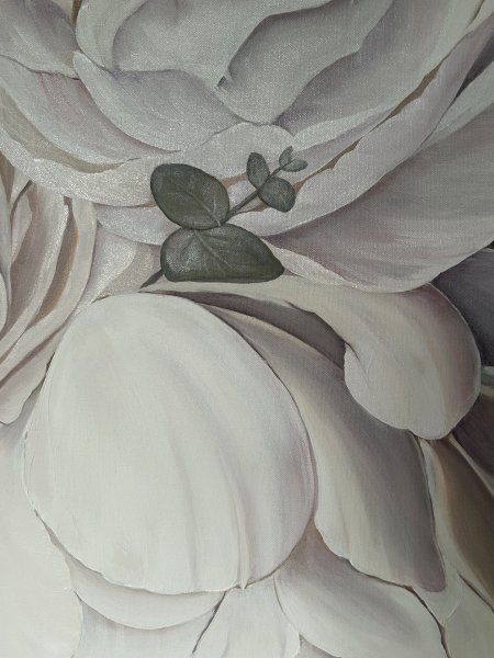 Immagine aggiuntiva 1: Fotorealismo Floreale Pittura "Primavera nei colori pastello", pittore Tatiana Lashchenkova olio tela 