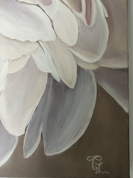 Immagine aggiuntiva 3: Fotorealismo Floreale Pittura "Primavera nei colori pastello", pittore Tatiana Lashchenkova olio tela 