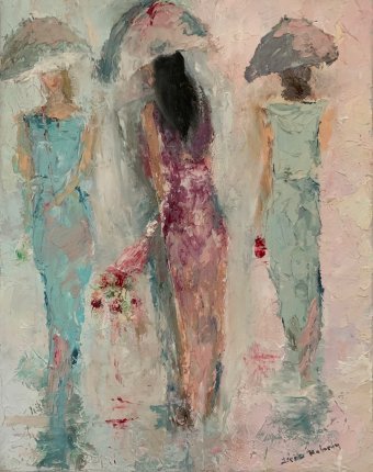 Elegancia bajo la lluvia