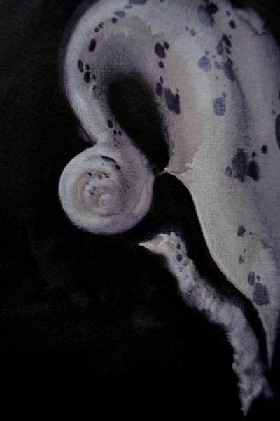 Additional view 1: Contemporary Art Still-Life Painting 18/20 by painter Mysterious Easel watercolor paper 