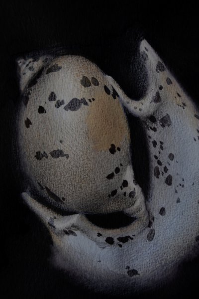 Additional view 1: Pop Art Still-Life Painting 19/20 by painter Mysterious Easel watercolor paper 