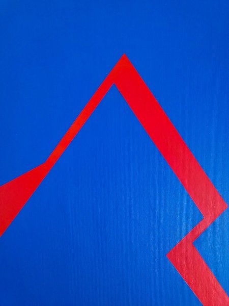 Image supplémentaire 1: Minimalisme Intérieur Peinture "Pause 3", peintre Veronika Obushikhina acrylique toile 