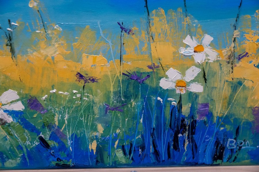 Imagen adicional 3: Arte moderno Paisaje Pintura "Playa florida con un cuchillo", pintor Patrick BAUQUEL óleo lienzo 