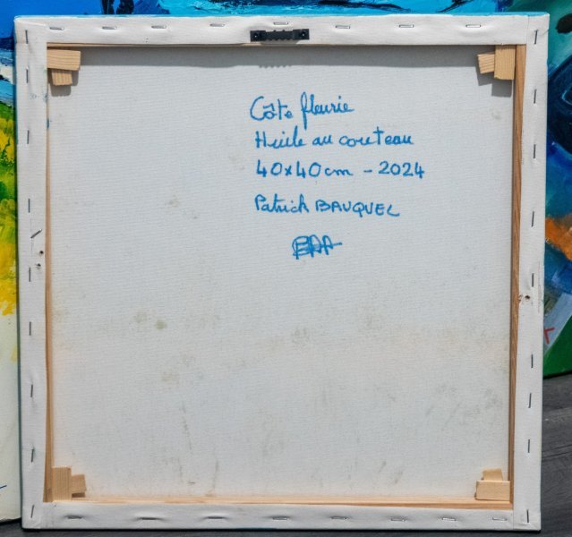 Imagen adicional 5: Arte moderno Paisaje Pintura "Playa florida con un cuchillo", pintor Patrick BAUQUEL óleo lienzo 