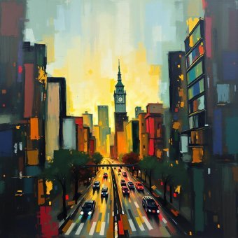 The city