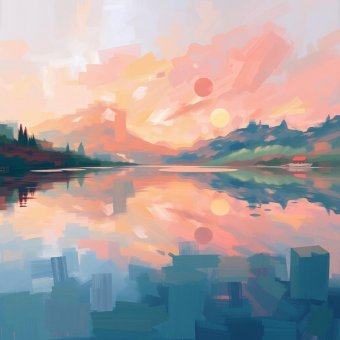 The lake