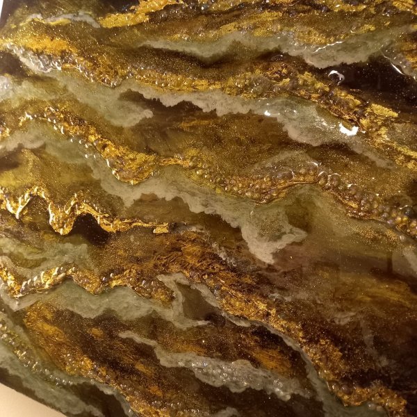 Additional view 2: Impressionism Marine Art Painting In the Moonlight by painter ChristinaArtTextour acrylic canvas 