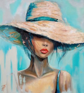 Живопись "Прикосновение лета", живописец Юліанна Тулінова масло холст в Jose Art Gallery