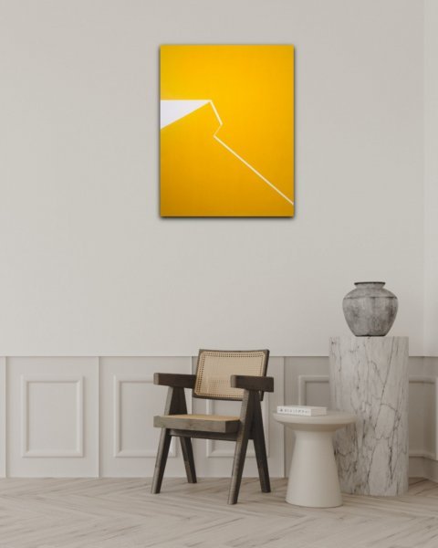 Image supplémentaire 5: Minimalisme Intérieur Peinture "Pause 8", peintre Veronika Obushikhina acrylique toile 