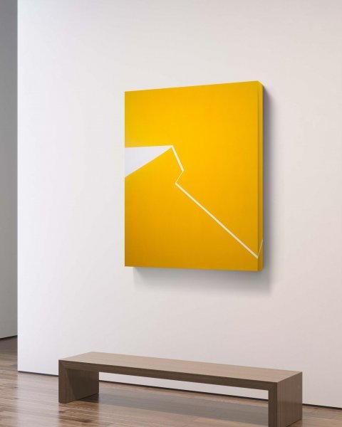 Image supplémentaire 6: Minimalisme Intérieur Peinture "Pause 8", peintre Veronika Obushikhina acrylique toile 