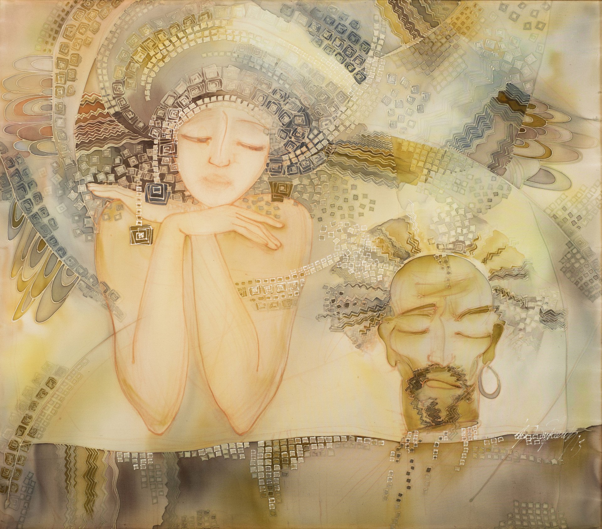 Judith Drawing - Victoria Dubovyk - Jose Art Gallery