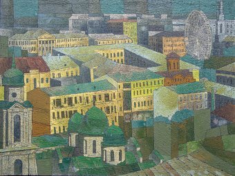 Malerei "Die Teilung beobachten", maler/-in Sergiy Kovalov Mischtechnik Leinwand in der Jose Art Gallery