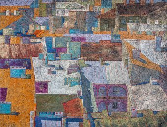 Malerei "Basierend auf Lviv", maler/-in Sergiy Kovalov Mischtechnik Leinwand in der Jose Art Gallery