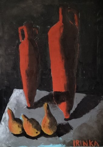 Живопись "Натюрморт", живописец Irinka Sichinava масло холст в Jose Art Gallery