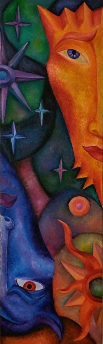 Живопис "Рівнодінство: Сила Полярності", живописець Alika Fromm масло холст в Jose Art Gallery