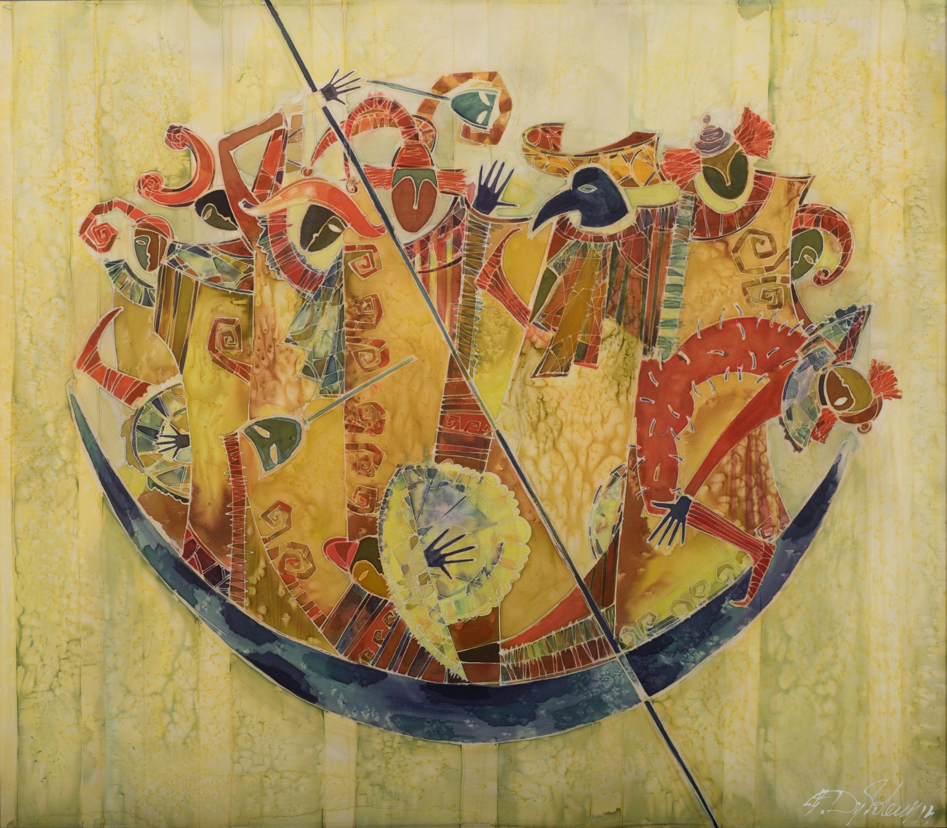 carnival-drawing-victoria-dubovyk-jose-art-gallery