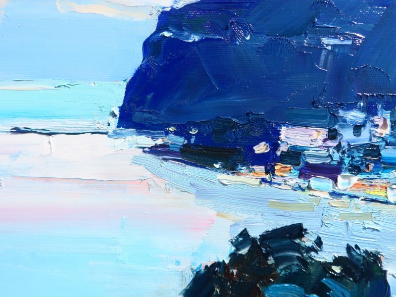 Additional view 7: Expressionism Landscape Painting Evening Italy by painter Yehor Dulin oil canvas 
