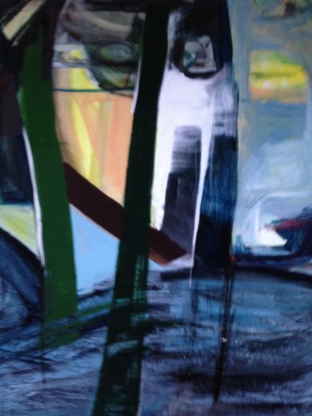 Additional view 2: Contemporary Art Marine Art Painting Coast by painter Reyhan Demir Bagatir acrylic canvas 