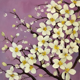 Цифрове мистецтво "Шепіт саду", цифровий художник MeaHau в Jose Art Gallery