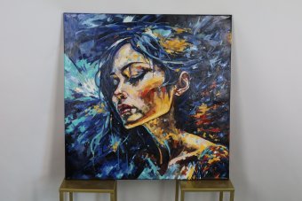 Painting "Envelope of Emotions" by painter Elmir Tatar oil canvas at Jose Art Gallery