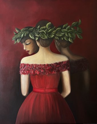 Painting "In Silence" by painter artist_alicante oil canvas at Jose Art Gallery