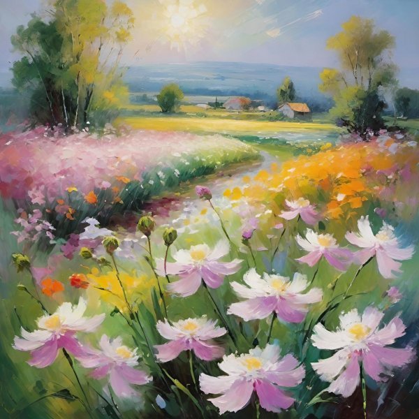 Fields of Hope: Blooming into Spring Sculpture - MeaHau