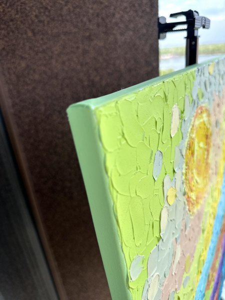 Дополнительное изображение 1: Импрессионизм Пейзаж Живопись "Палитра дня" живописец Людмила Рябкова масло холст 