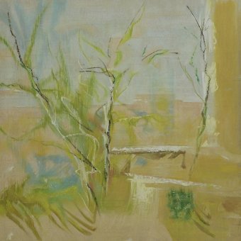 Живопись "Квітень", живописец Сергей Емец пастель бумага в Jose Art Gallery