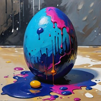 Arte digital "Esfera nocturna de las naciones", artista digital MeaHau en Jose Art Gallery