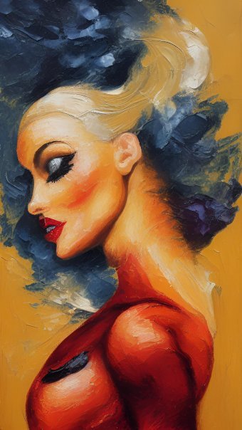 Sztuka cyfrowa "Piękno: Odkryj ukryte uroki jesieni", artysta cyfrowy MeaHau w Jose Art Gallery