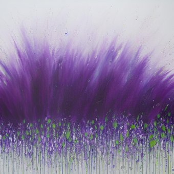 Digital Art "Radiance of Night: Living Light Art" by digital artist MeaHau at Jose Art Gallery