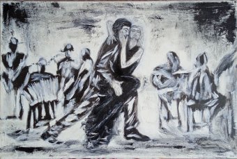 Живопись "Tango: Искусство Любви и Страсти", живописец Nana масло холст в Jose Art Gallery