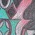 Archaic and mysticism. Ancient mask in pastel – painting