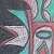 Archaic and mysticism. Ancient mask in pastel – order