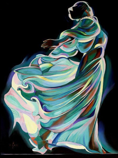Neo Deco  07-05-25 Painting by Corne Akkers