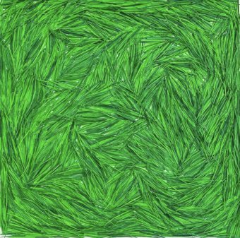 Графика "GREEN", иллюстратор Gleb Skubachevsky акрил бумага в Jose Art Gallery