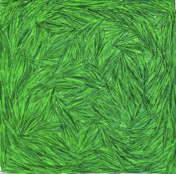GREEN Painting by Gleb Skubachevsky - Jose Art Gallery