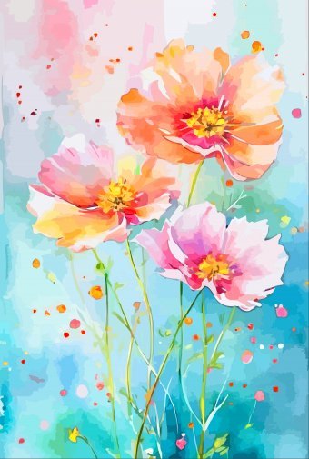 Цифрове мистецтво "Ніжне цвітіння природи", цифровий художник Viktor Levchenko в Jose Art Gallery